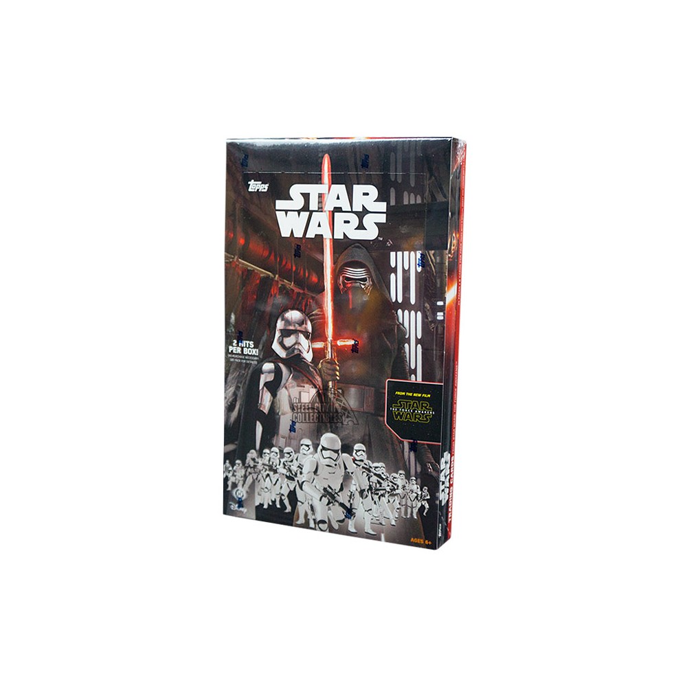 2015 Topps Star Wars The Force Awakens Series 1 Hobby Box Steel City