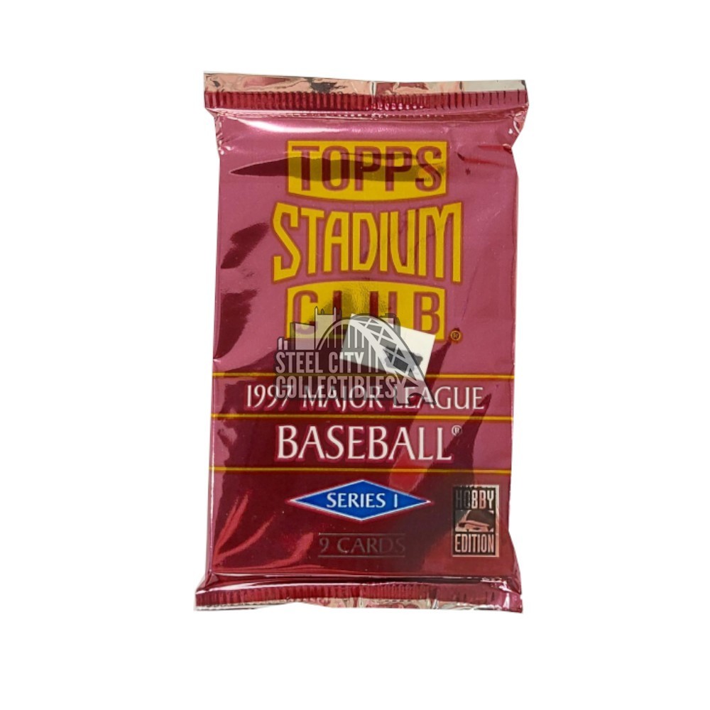 Topps Stadium Club Series Baseball Hobby Pack Steel City