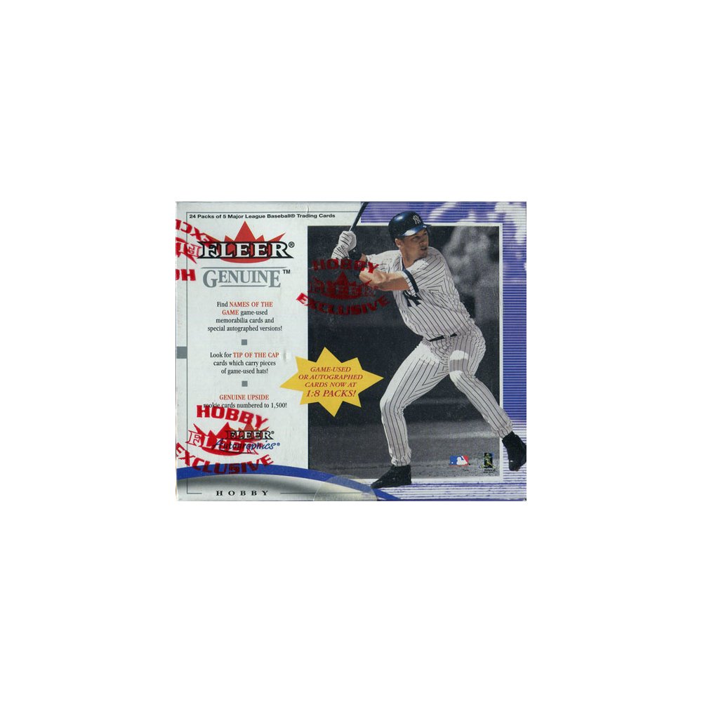 Fleer Genuine Baseball Hobby Box Steel City Collectibles