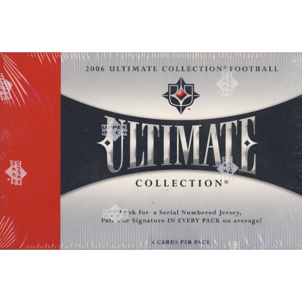 Upper Deck Ultimate Collection Football Hobby Pack Steel City