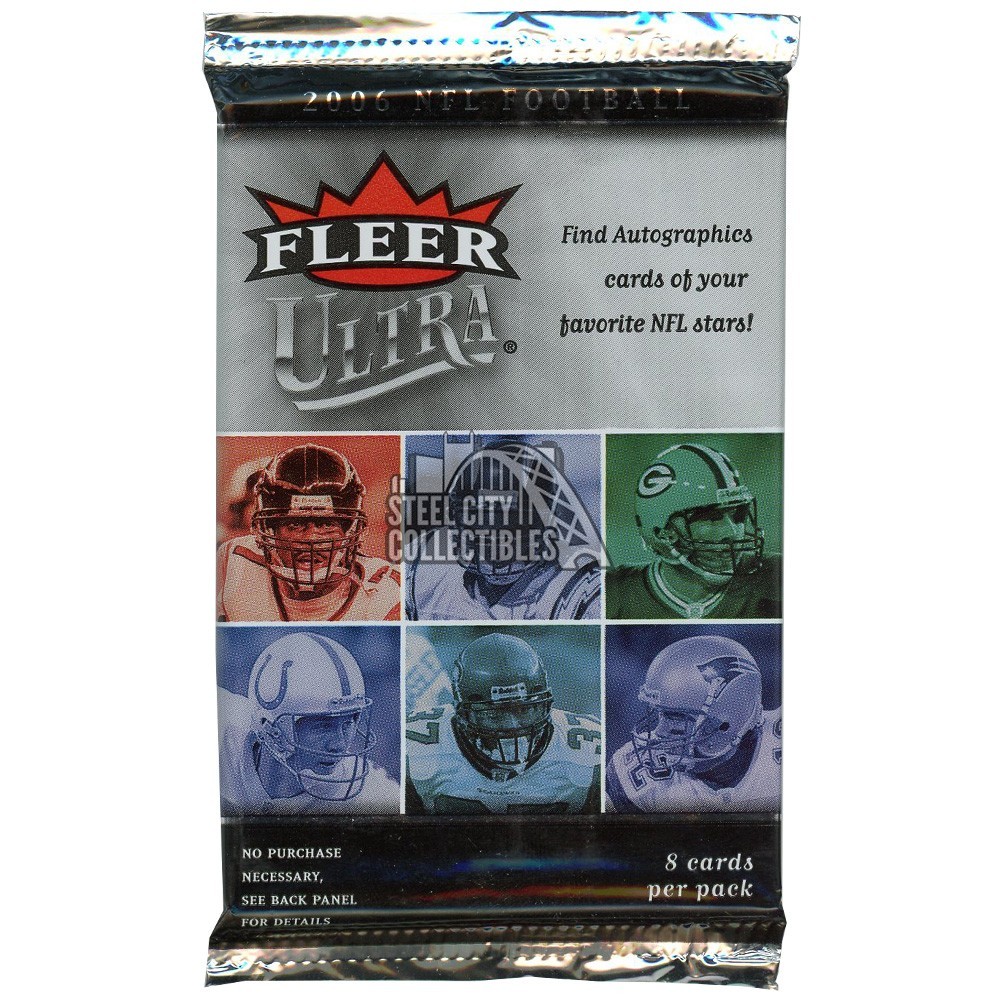 2006 Fleer Ultra Football Blaster Pack Steel City Collectibles