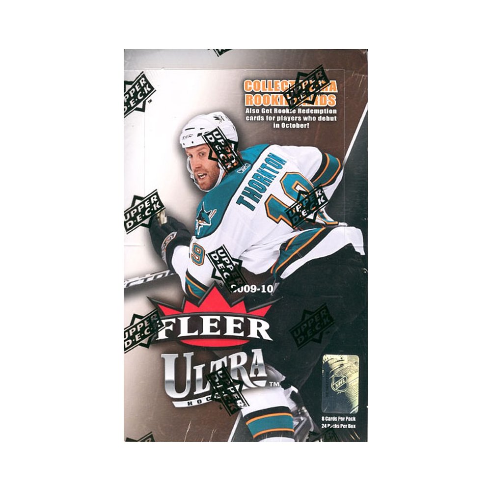 2009 10 Fleer Ultra Hockey Hobby Box Steel City Collectibles