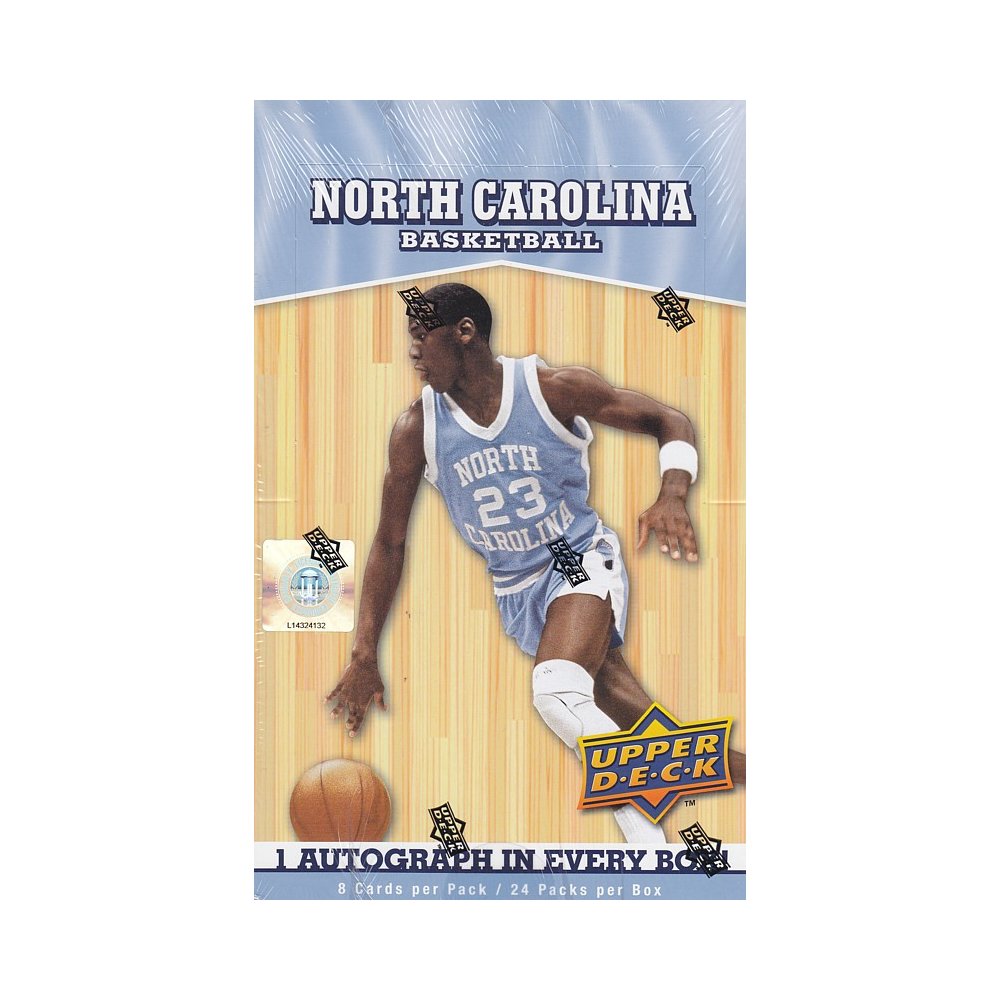 2010 11 Upper Deck North Carolina Basketball Hobby Box Steel City