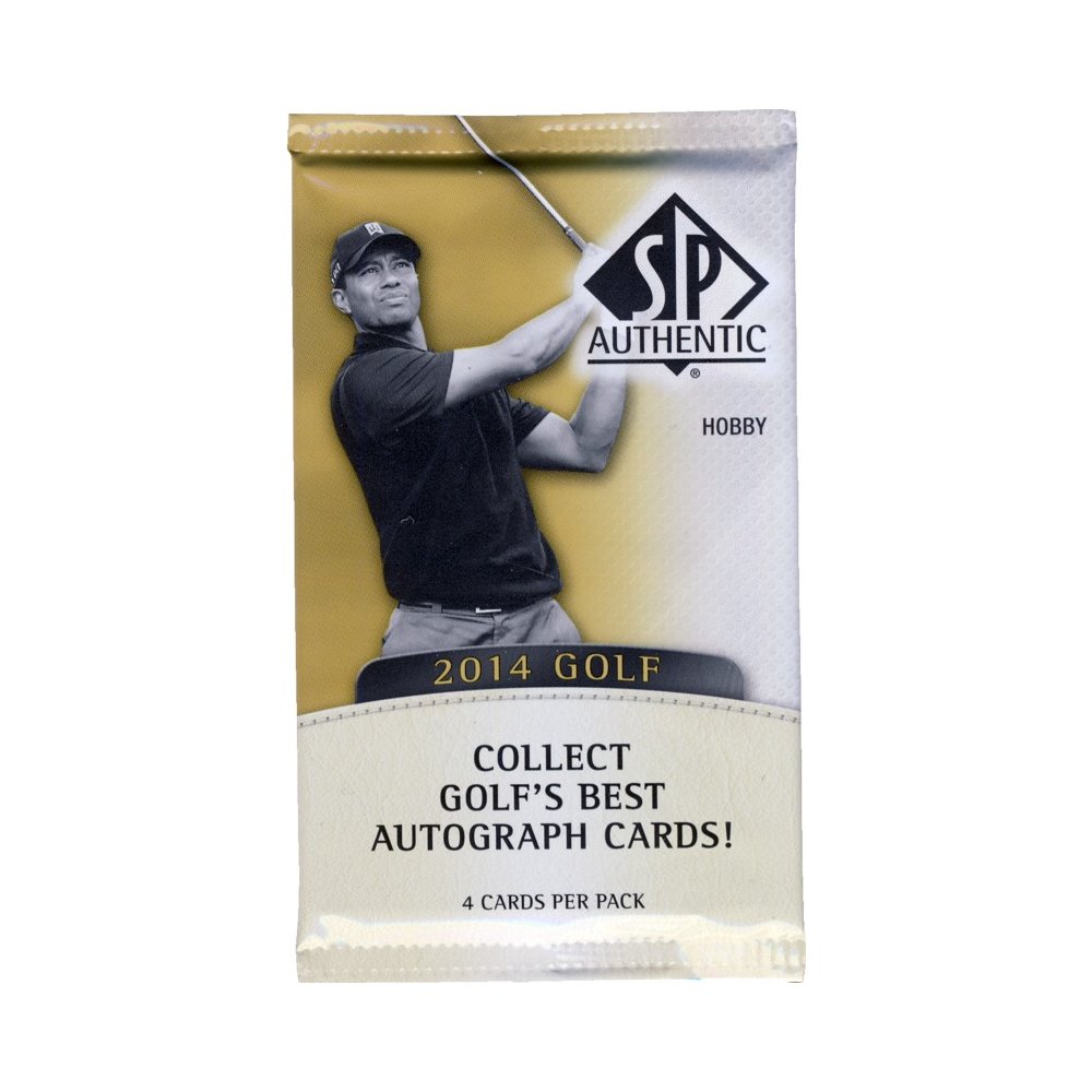 2014 Upper Deck SP Authentic Golf Hobby Pack Steel City Collectibles