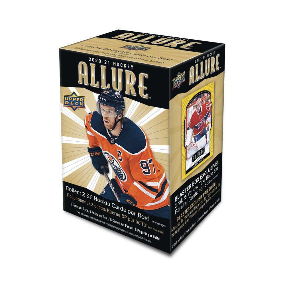 2020 21 Upper Deck Allure Hockey 5 Pack Blaster Box Steel City