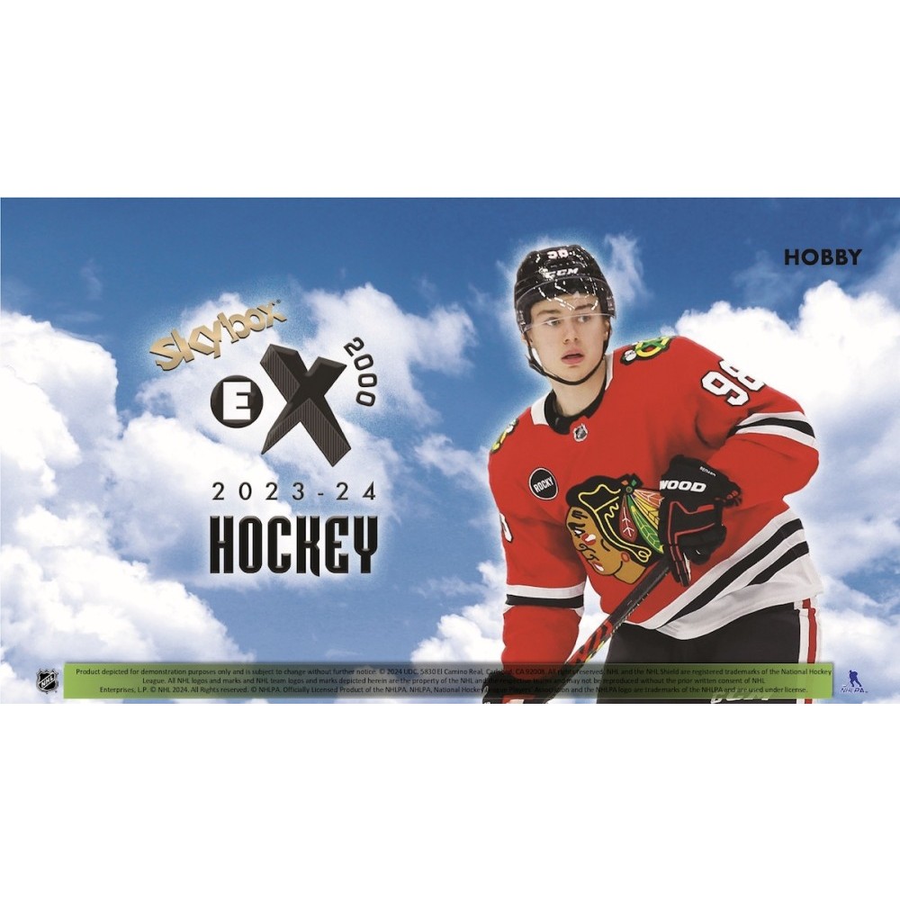 2023 24 Upper Deck Skybox E X 2000 Hockey Box Steel City Collectibles