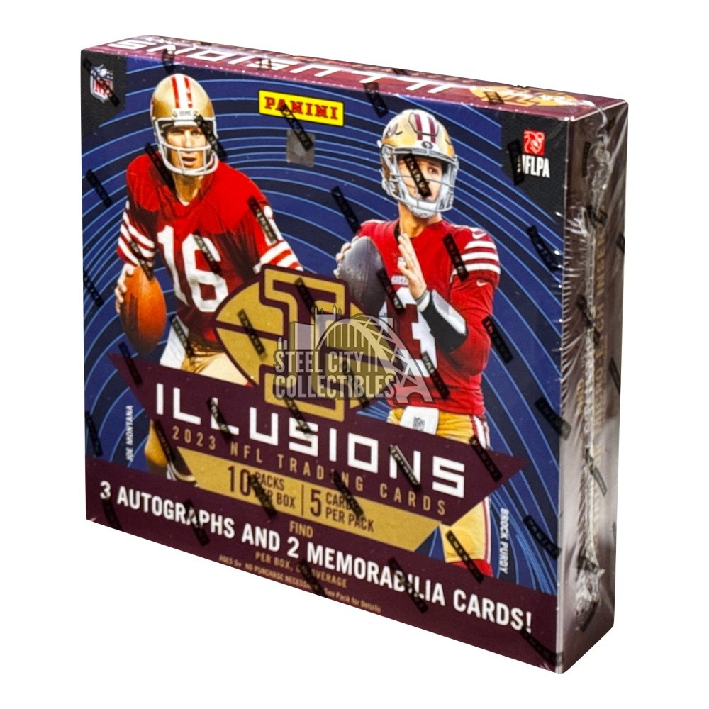 2023 Panini Illusions Football Hobby Box Steel City Collectibles