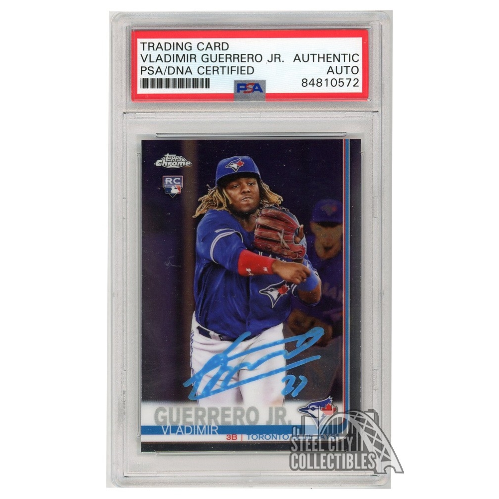 Vladimir Guerrero Jr Topps Chrome Update Autograph Rc Card Psa