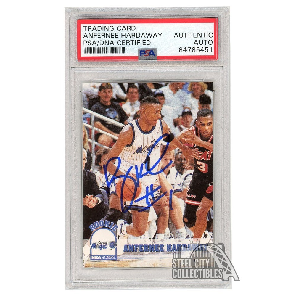 Anfernee Hardaway Skybox Nba Hoops Autograph Rookie Card