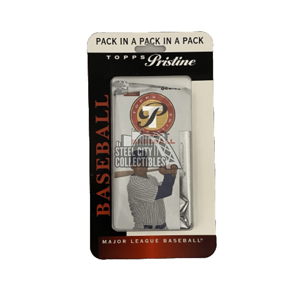 2005 Topps Pristine Baseball Blister Pack Steel City Collectibles