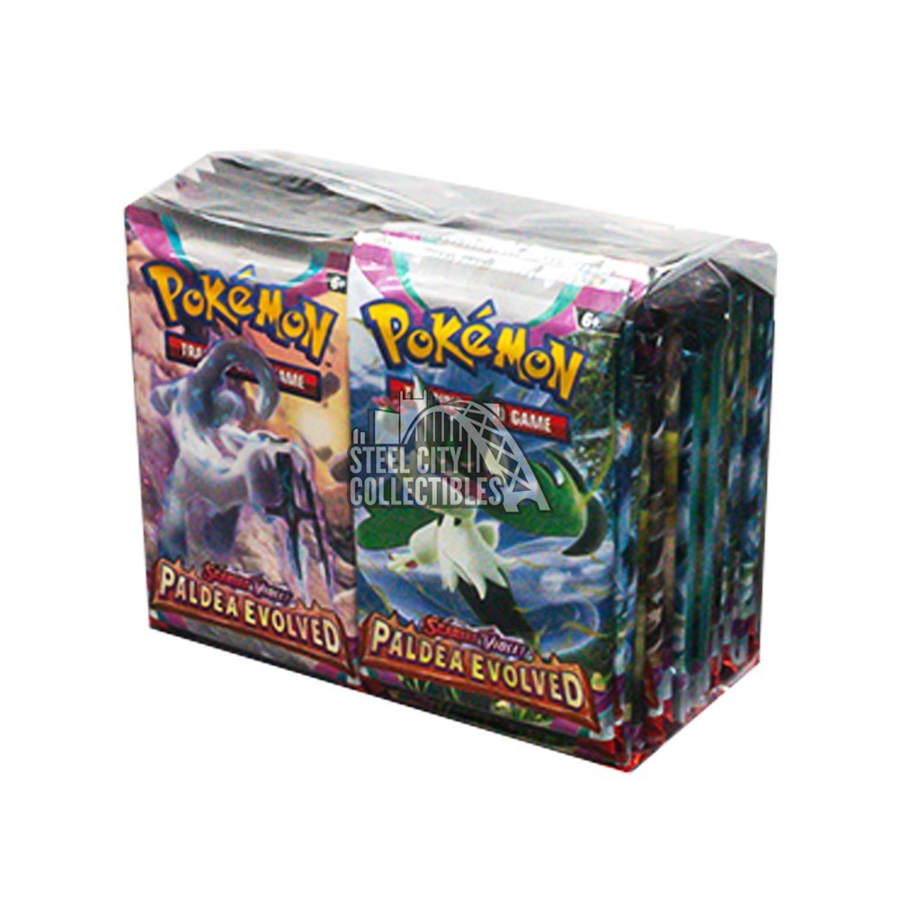 Pokemon Scarlet Violet Paldea Evolved Booster 36 Pack Lot Steel