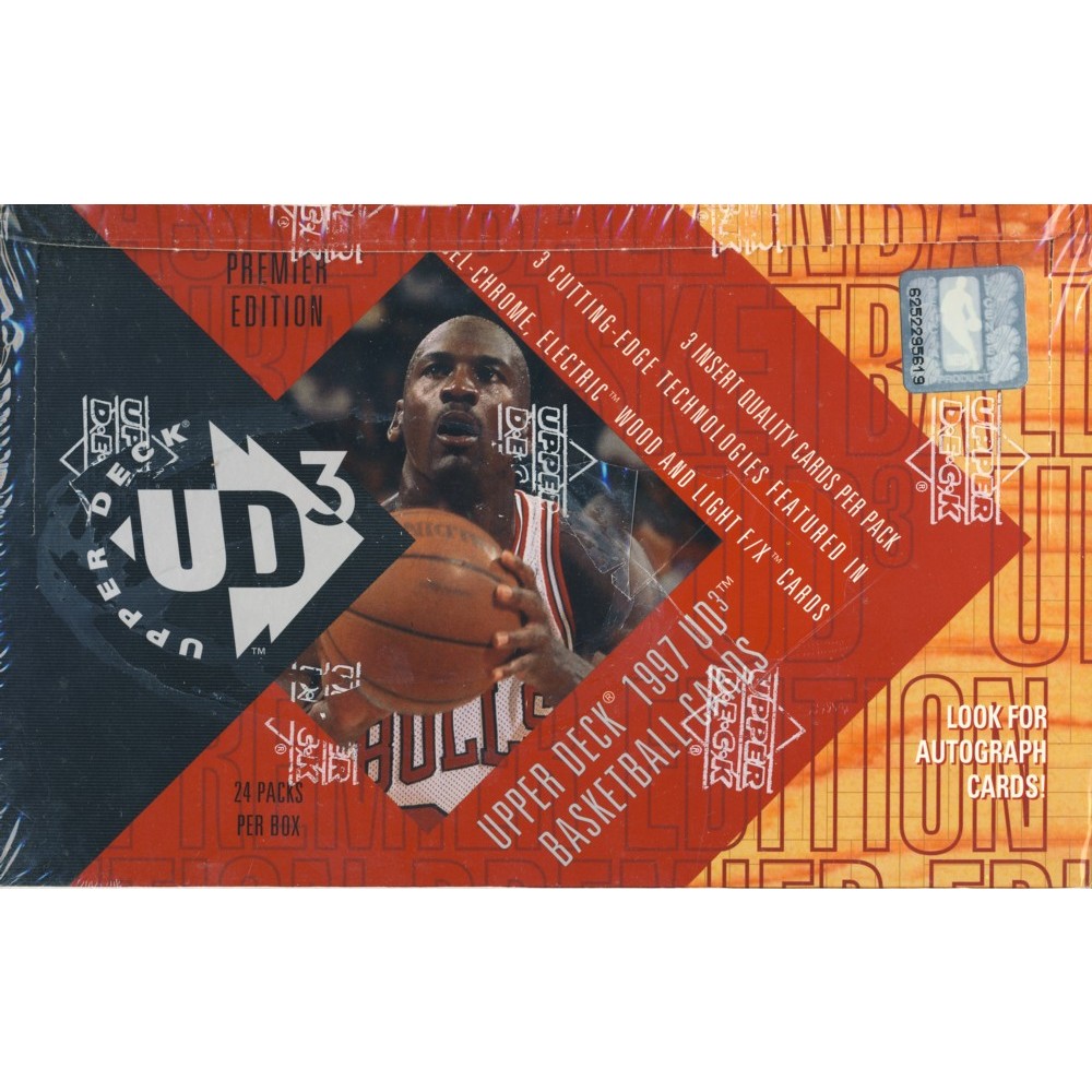 1996 97 Upper Deck UD3 Basketball Hobby Box Steel City Collectibles