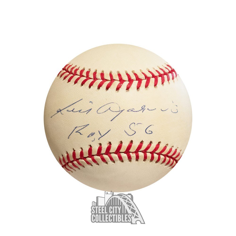 Luis Aparicio ROY 56 Autographed Official American League Baseball