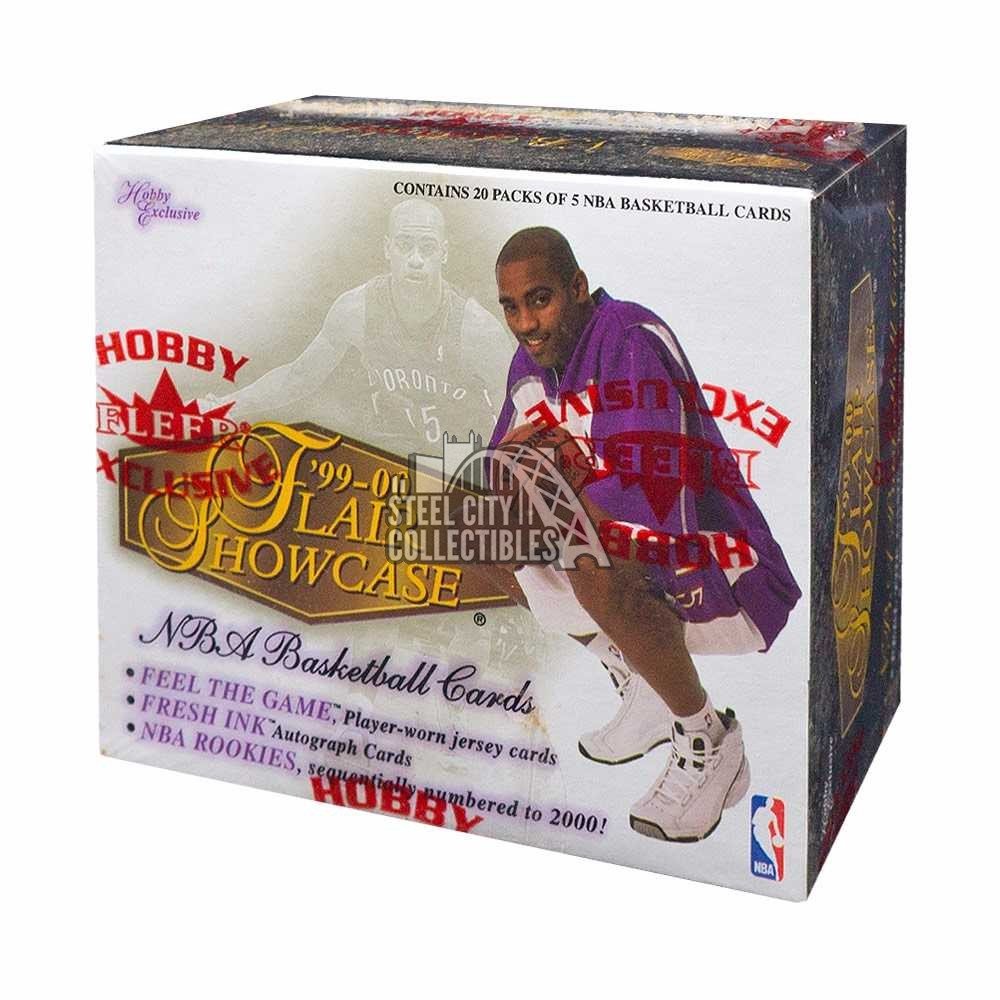 Fleer Flair Showcase Basketball Hobby Box Steel City Collectibles