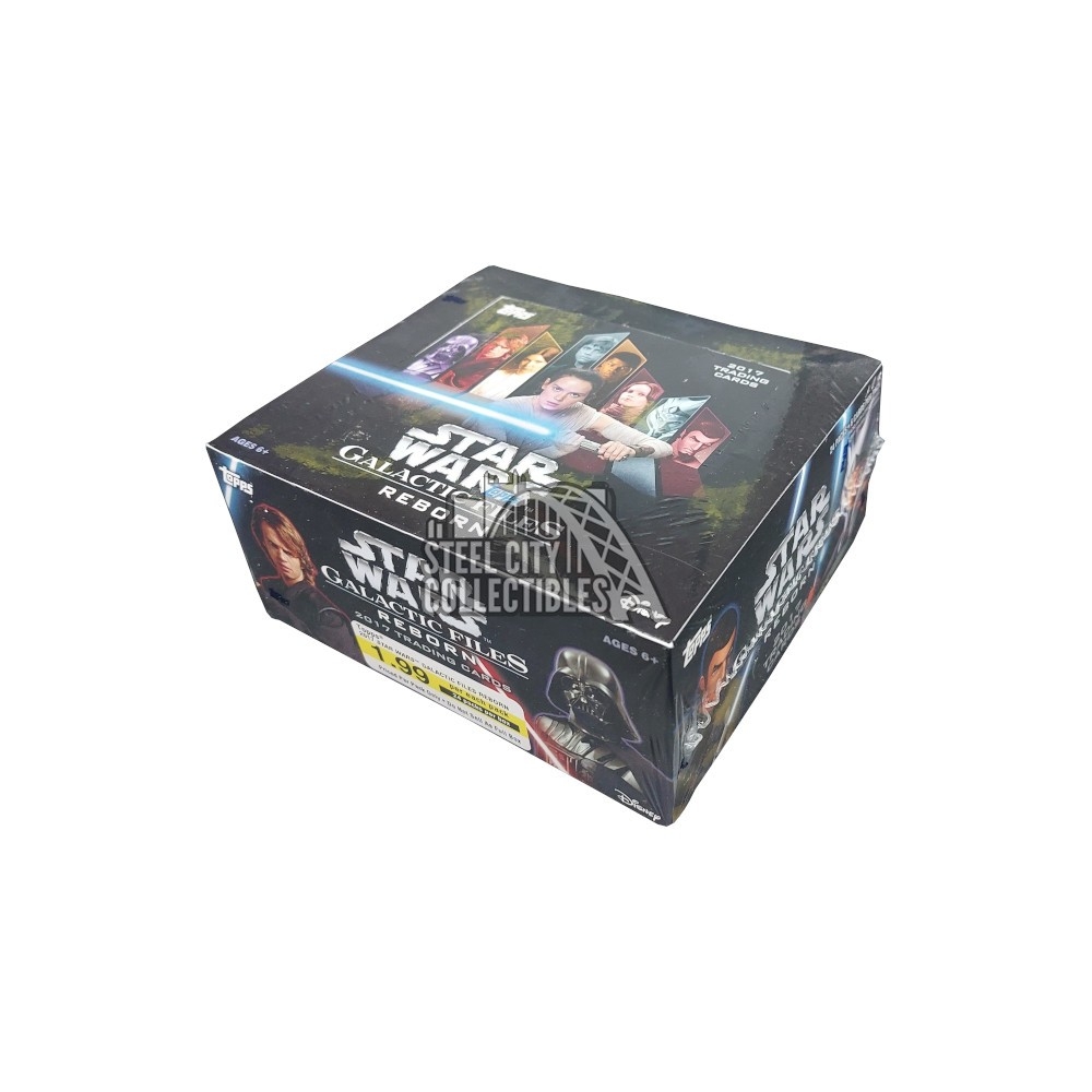 Topps Star Wars Galactic Files Reborn Retail Box Steel City