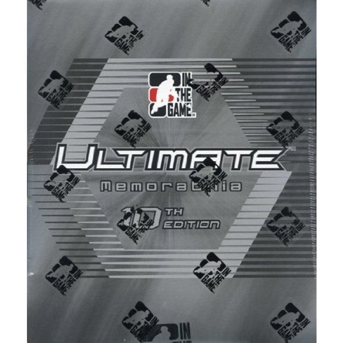 2010 11 In The Game Ultimate Memorabilia 10th Edition Hockey Hobby 10