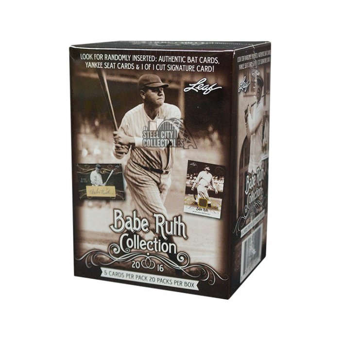 Leaf Babe Ruth Collection Box Steel City Collectibles