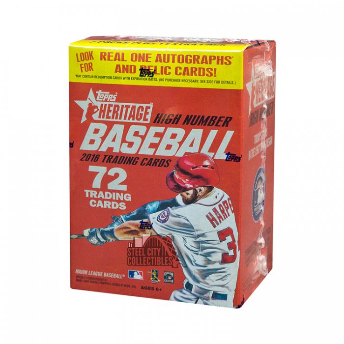 Topps Heritage High Number Baseball Blaster Box Steel City