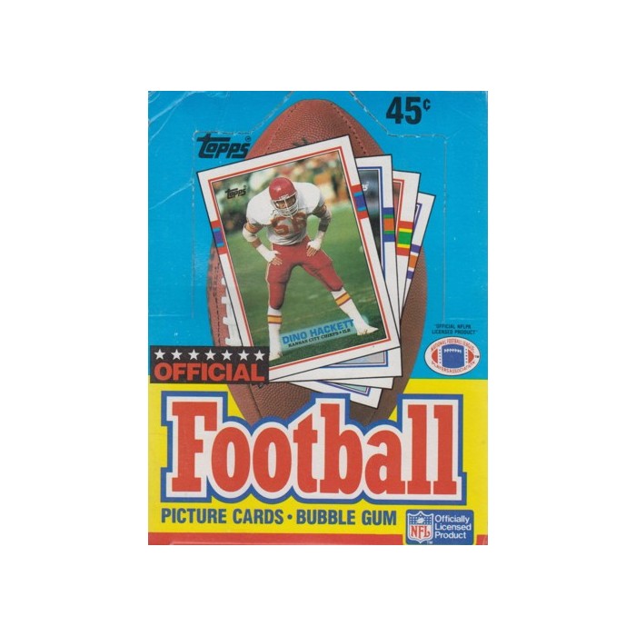 1989 Topps Football Box Steel City Collectibles