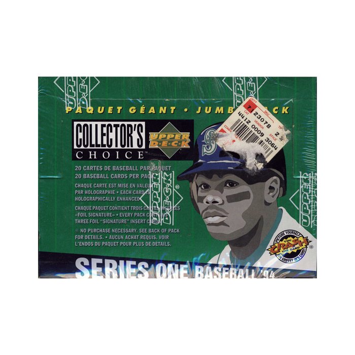 1994 Upper Deck Collector S Choice Series 1 Baseball Jumbo Box