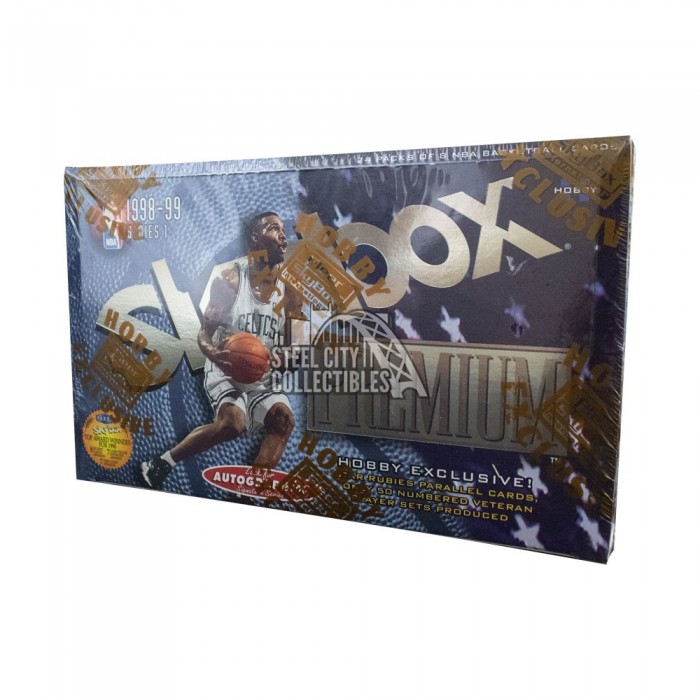 1998 99 Fleer Skybox Premium Series 1 Basketball Hobby Box Steel City