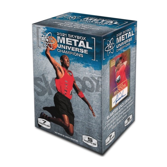 Upper Deck Skybox Metal Universe Champions Pack Blaster Box