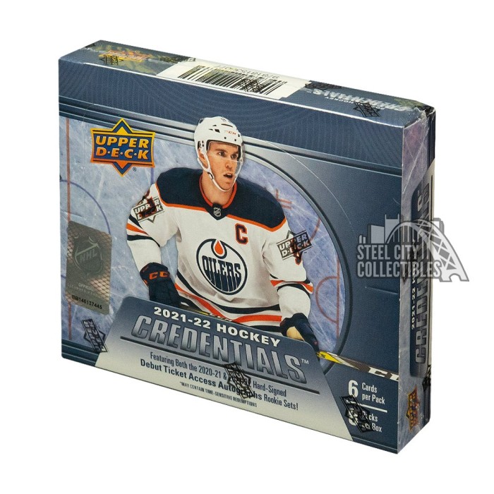 Upper Deck Credentials Hockey Hobby Box Steel City Collectibles