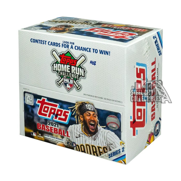 2021 Topps Series 2 Baseball 24 Pack Retail Box Steel City Collectibles