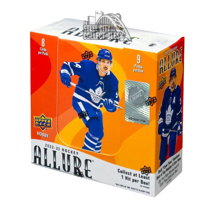 2022 23 Upper Deck Allure Hockey Hobby Box Steel City Collectibles