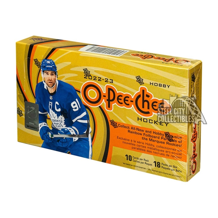 2022 23 Upper Deck O Pee Chee Hockey Hobby Box Steel City Collectibles