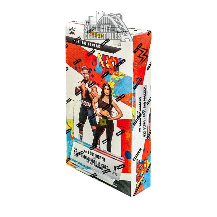 2022 Panini WWE NXT Wrestling Hobby Box Steel City Collectibles