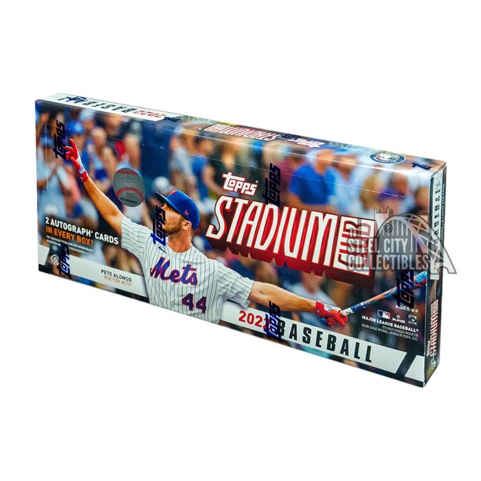 2022 Topps Stadium Club Baseball Hobby Box Steel City Collectibles