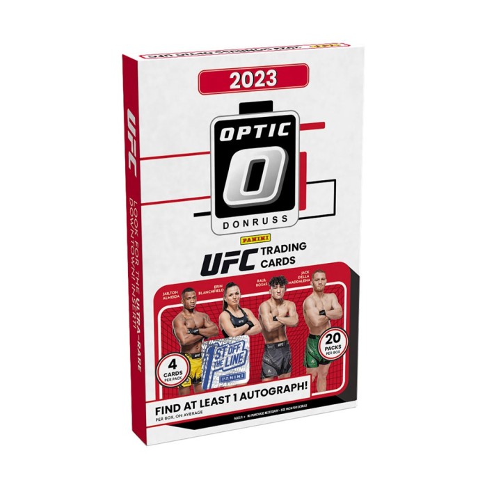 Panini Donruss Optic Ufc Hobby Box St Off The Line Steel City