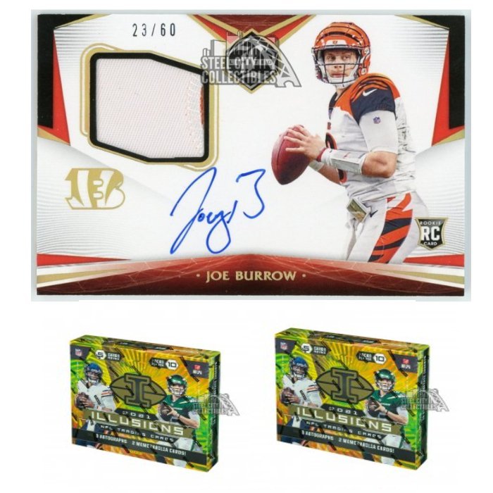 2021 Panini Illusions Football Hobby 2 Box Random Division Group Break