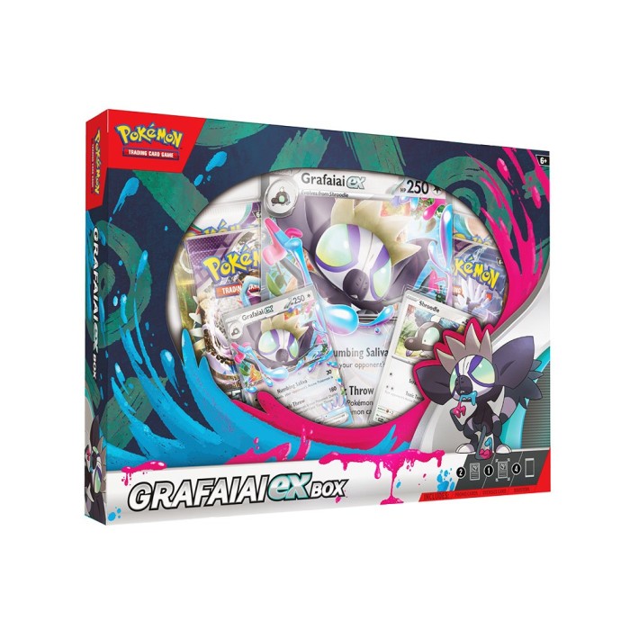 Pokemon Grafaiai Ex Collection Box Steel City Collectibles