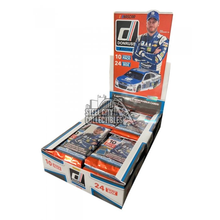 2018 Panini Donruss Racing 24 Hobby Pack Lot With Box Steel City