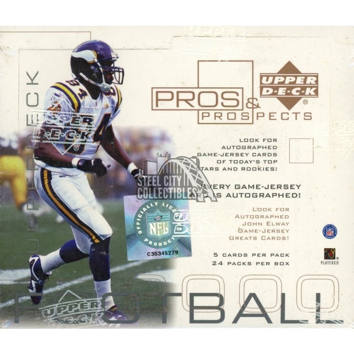 Upper Deck Pros Prospects Football Hobby Box Random Pack Group