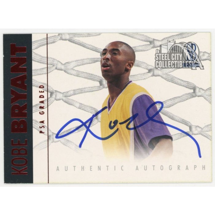 Kobe Bryant Score Board Autograph Basketball Card Steel City