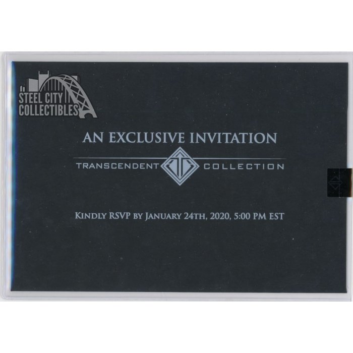 2019 Topps Transcendent Collection Ken Griffey Jr VIP Experience Party