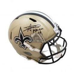 Drew Brees Autographed New Orleans Saints Speed Flex Full-Size