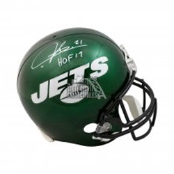 : Joe Namath Signed New York Jets Speed Full Size Flash