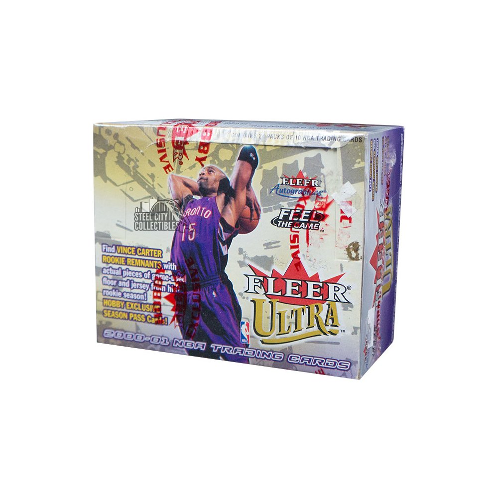 2000-01 Fleer Ultra Basketball Hobby Box | Steel City Collectibles