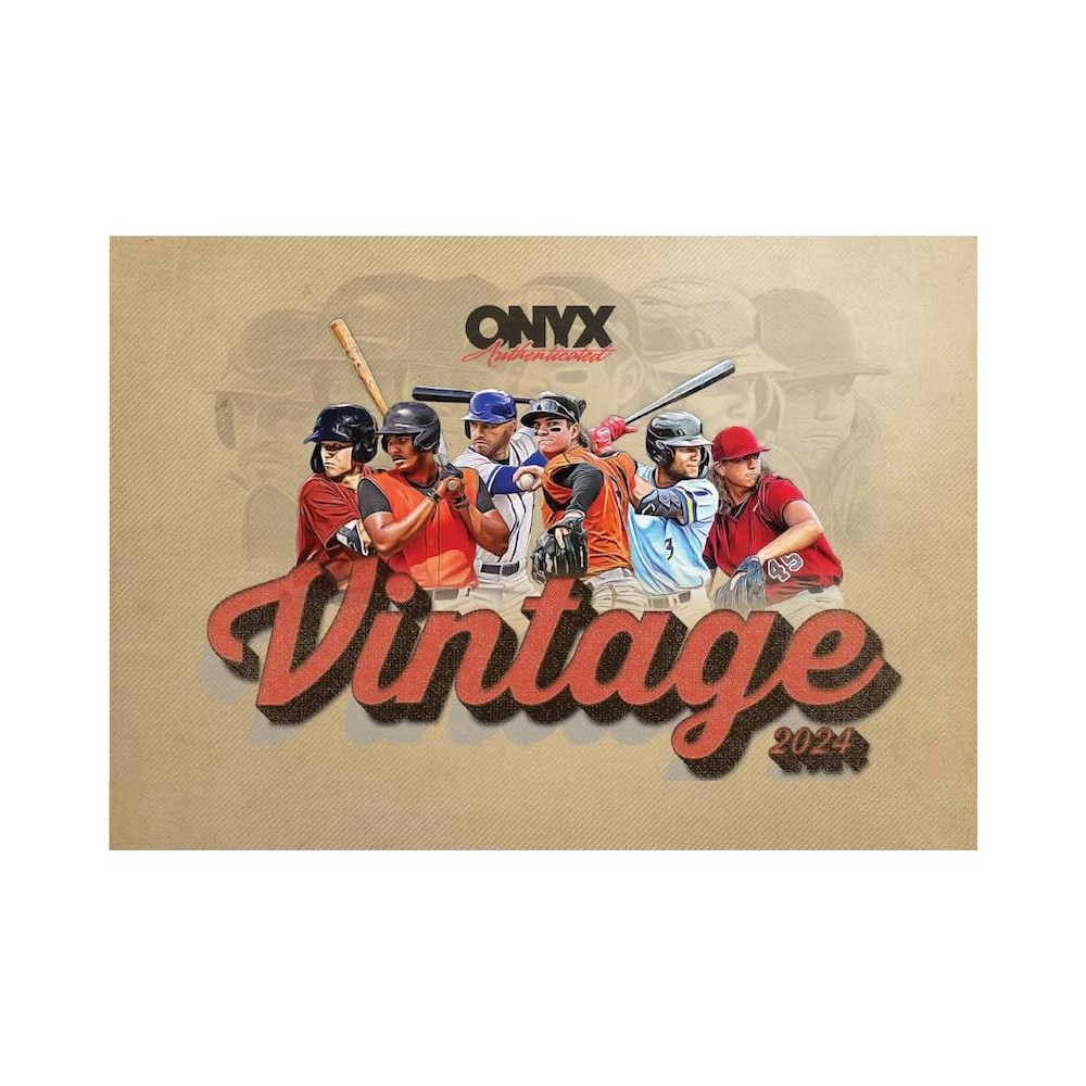 2024 Onyx Vintage Baseball Hobby Mega Box Steel City Collectibles   000140281 Nwm 