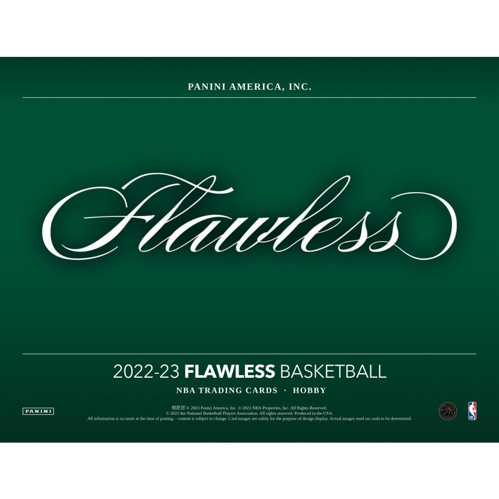 202223 Panini Flawless Basketball Hobby Box Steel City Collectibles