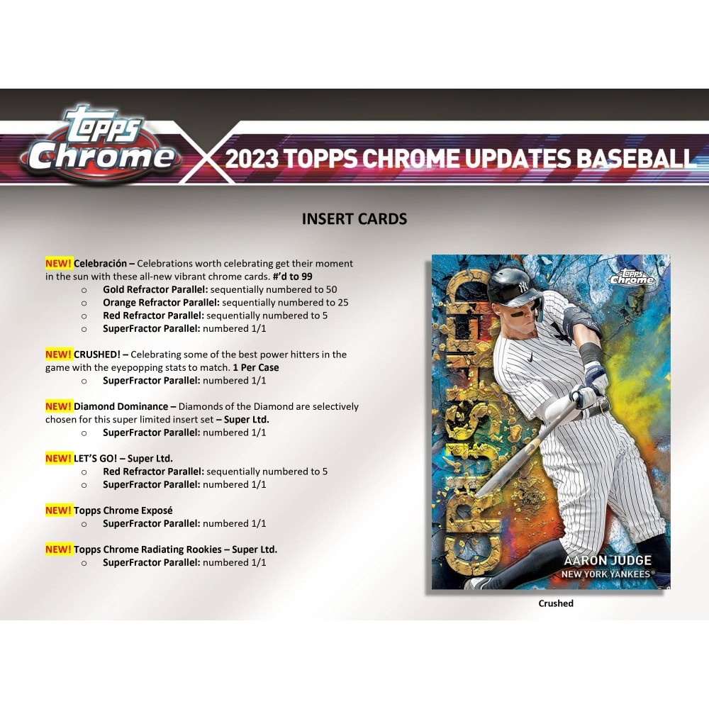 2021 Topps Chrome Update Series Aaron Judge All Star Game