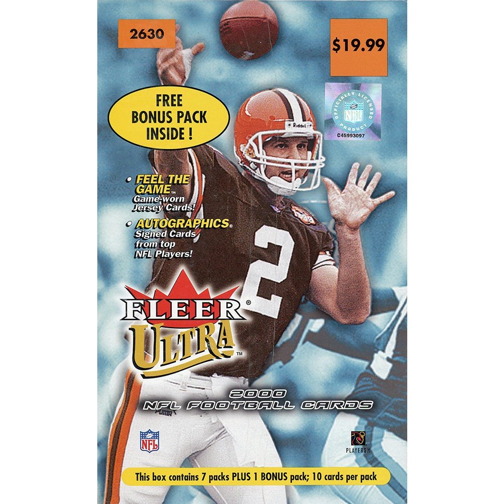 2000 Fleer Ultra Football Hobby Box