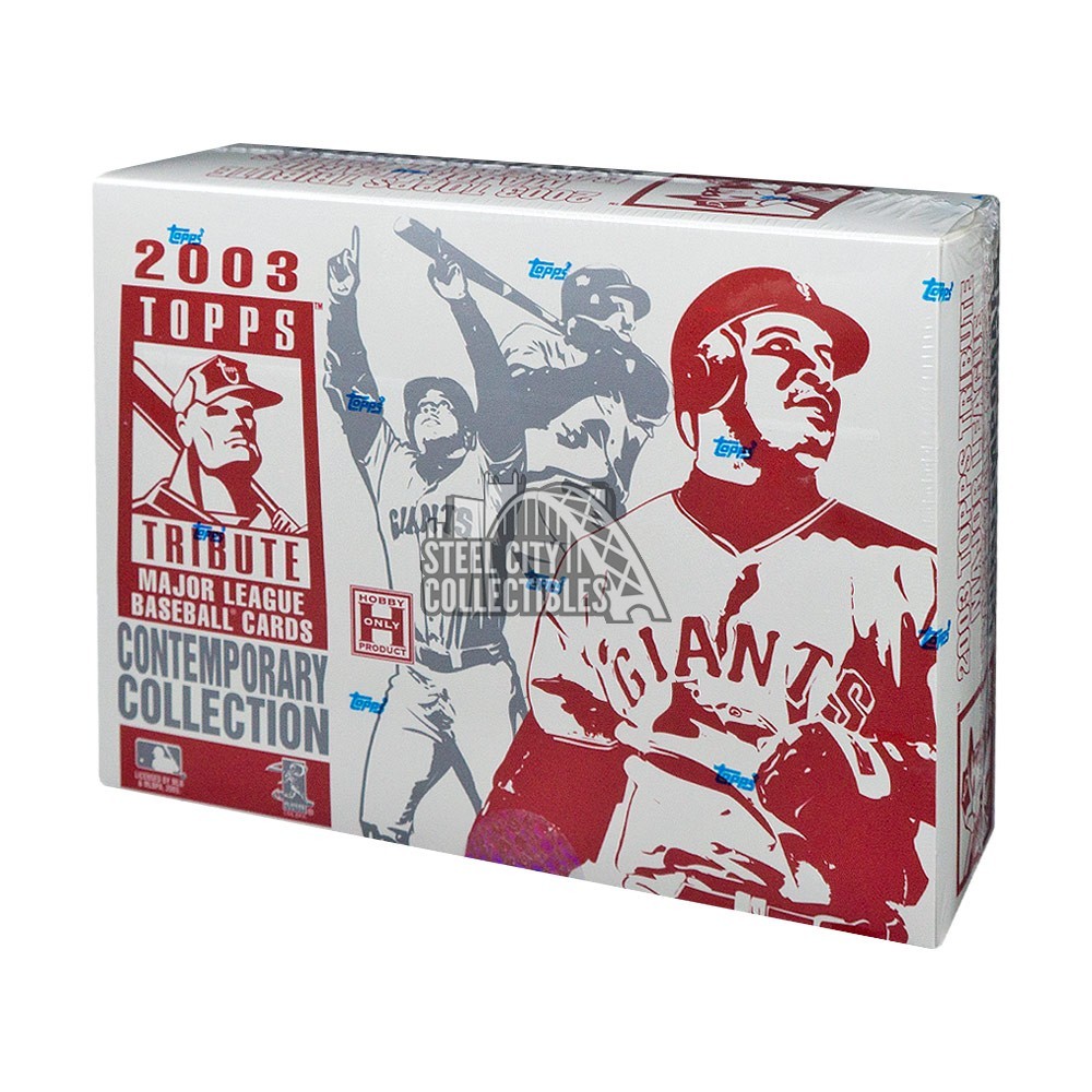 2003 Topps Tribute Contemporary Baseball Hobby Box Steel City