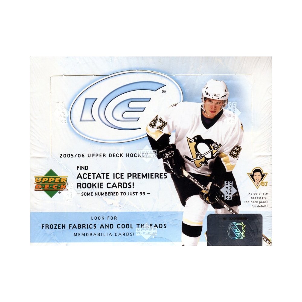 2005-06 Upper Deck Ice Hockey Hobby Box | Steel City Collectibles