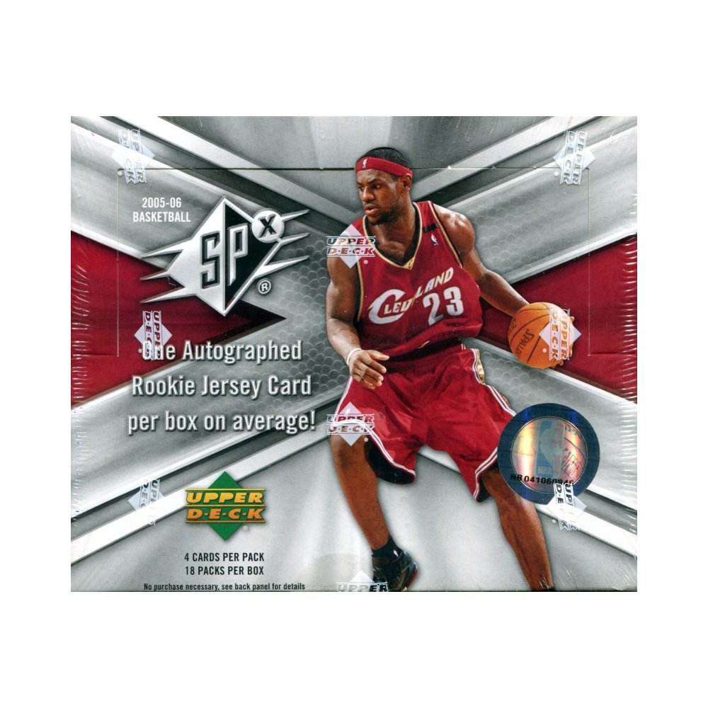 2005 06 Upper Deck Spx Basketball Hobby Box Steel City Collectibles