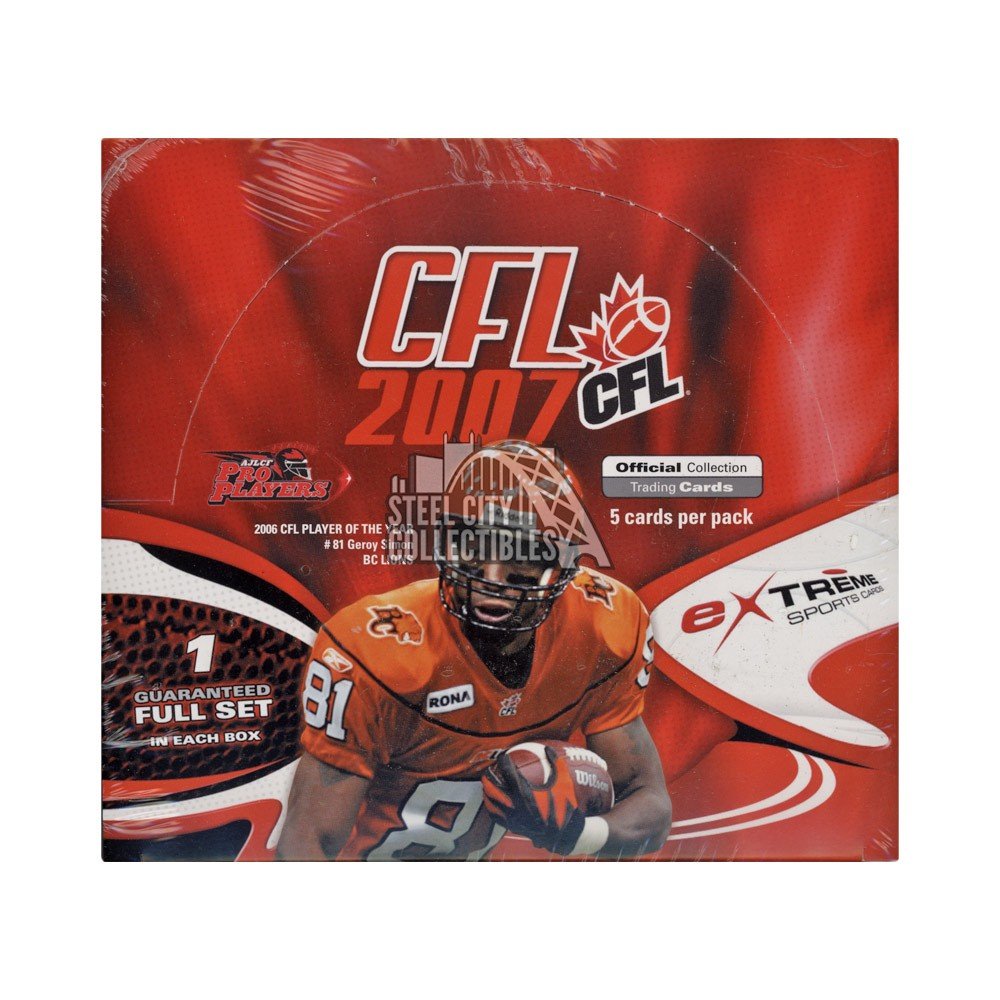 2007 Extreme Sports Cards CFL Football Box | Steel City Collectibles